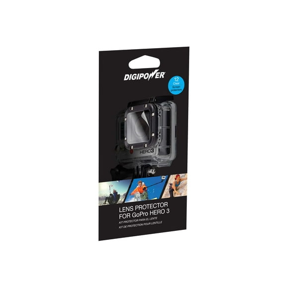 DIGIPOWER Lens Protector with 12 Clear Screens for GoPro(R) Hero3