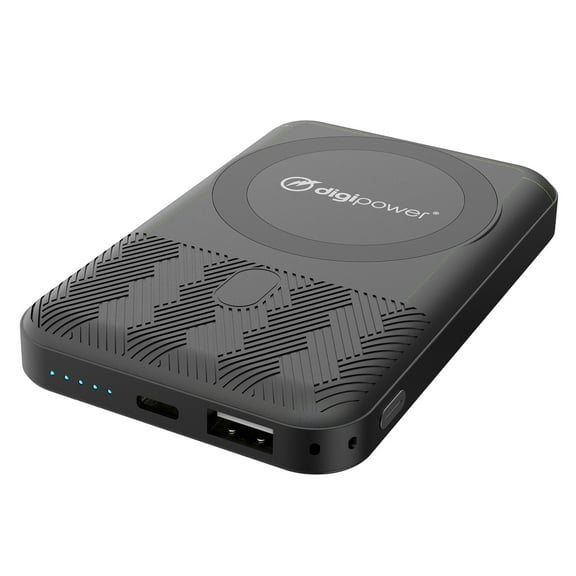 DIGIPOWER Re-Fuel MagSafe-Compatible 10,000-mAh Power Bank WPC-PB-MS10