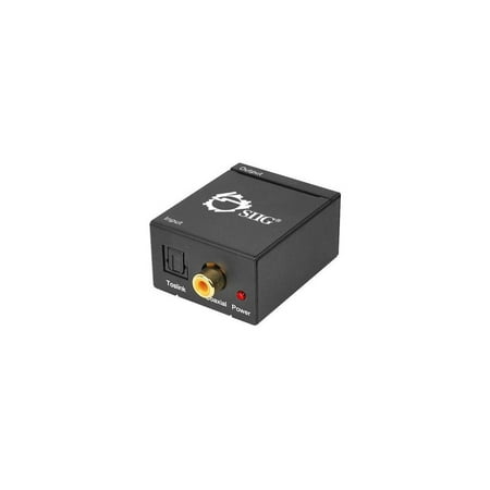 SIIG Digital to Analog Audio Converter (ce-cv0011-s2)