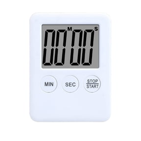 DESIGNICE Timer Waterproof Shower Timer Touch Screen Emperature Humidity Display Wall Clock,465