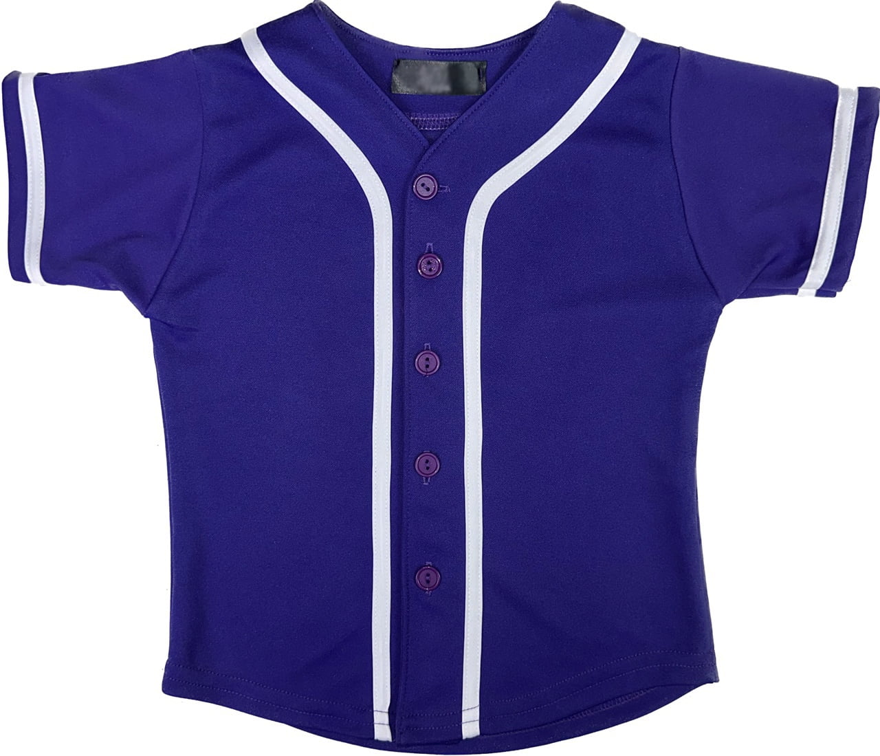Black & White Kente Patterned Baseball Jersey - Toddler