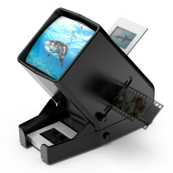 DIGITNOW 35mm Slide Viewer, 3X Magnification and LED Screen Viewing for 35mm Slides & Positive Film Negatives