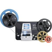 DIGITNOW 8mm & Super 8 Reels to Digital MovieMaker Film Sanner Converter, Pro Film Digitizer Machine with 2.4" LCD, Convert 3 inch and 5 inch 8mm Super 8 Film reels into Digital with 32 GB SD Card