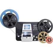 DIGITNOW 8mm & Super 8 Reels to Digital MovieMaker Film Sanner Converter, Pro Film Digitizer Machine with 2.4 LCD, Convert 3 inch and 5 inch 8mm Super 8 Film reels into Digital with 32 GB SD Card