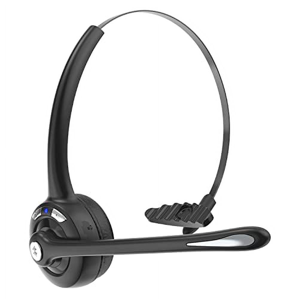DIGITNOW Bluetooth Headset 5.0 with Microphone, Wireless Headphones