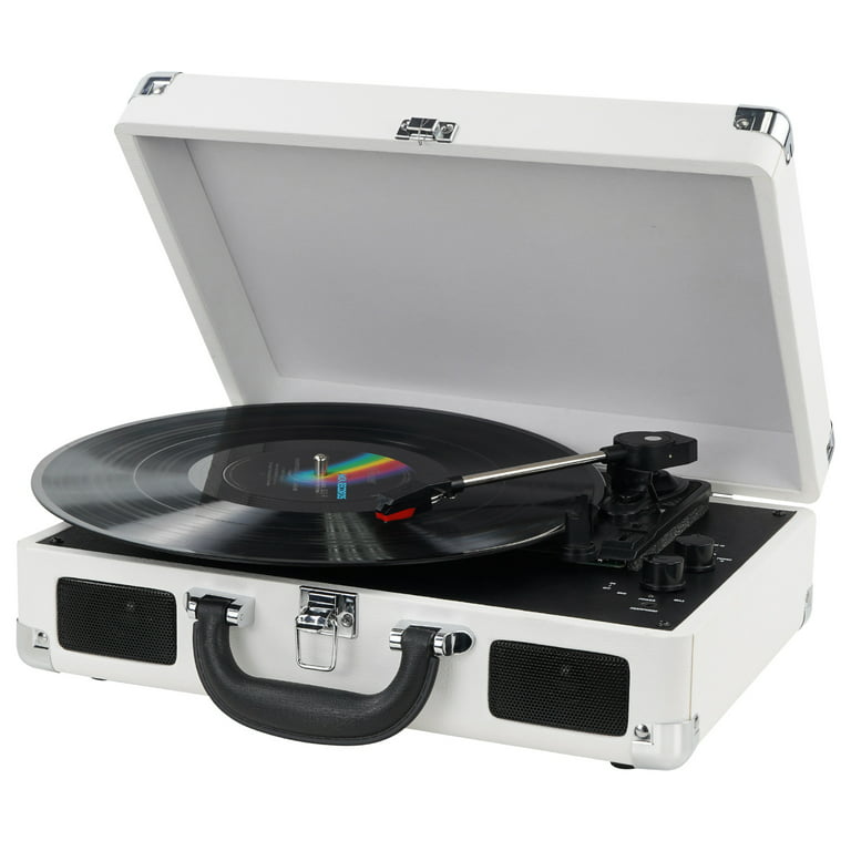 DIGITNOW Bluetooth Vinyl Record Player with Built in HI-FI Speakers
