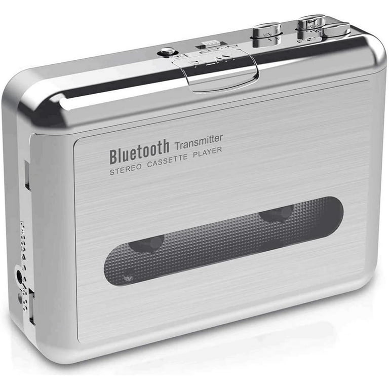 Black Retro Stereo Cassette Player Walkman Cassette Tape Music