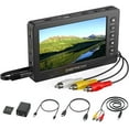 thumbnail image 1 of DIGITNOW Video to Digital Converter, VCR VHS to Digital Converter with 5" OLED Screen, Video Recorder Capture Device from DVD, RCA, Hi8, Camcorders, Gaming Systems, Support AV and HDMI - Black, 1 of 9
