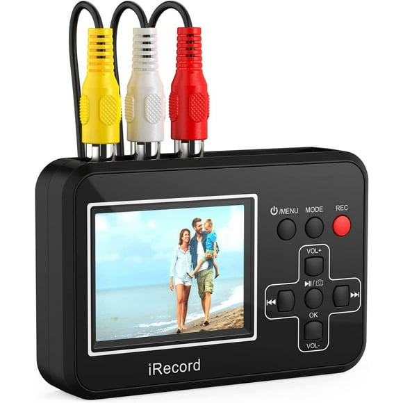 DIGITNOW Video to Digital Converter, VHS to Digital Converter to Capture Video from VCR, VHS Tapes, Hi8, Camcorder, DVD, TV Box