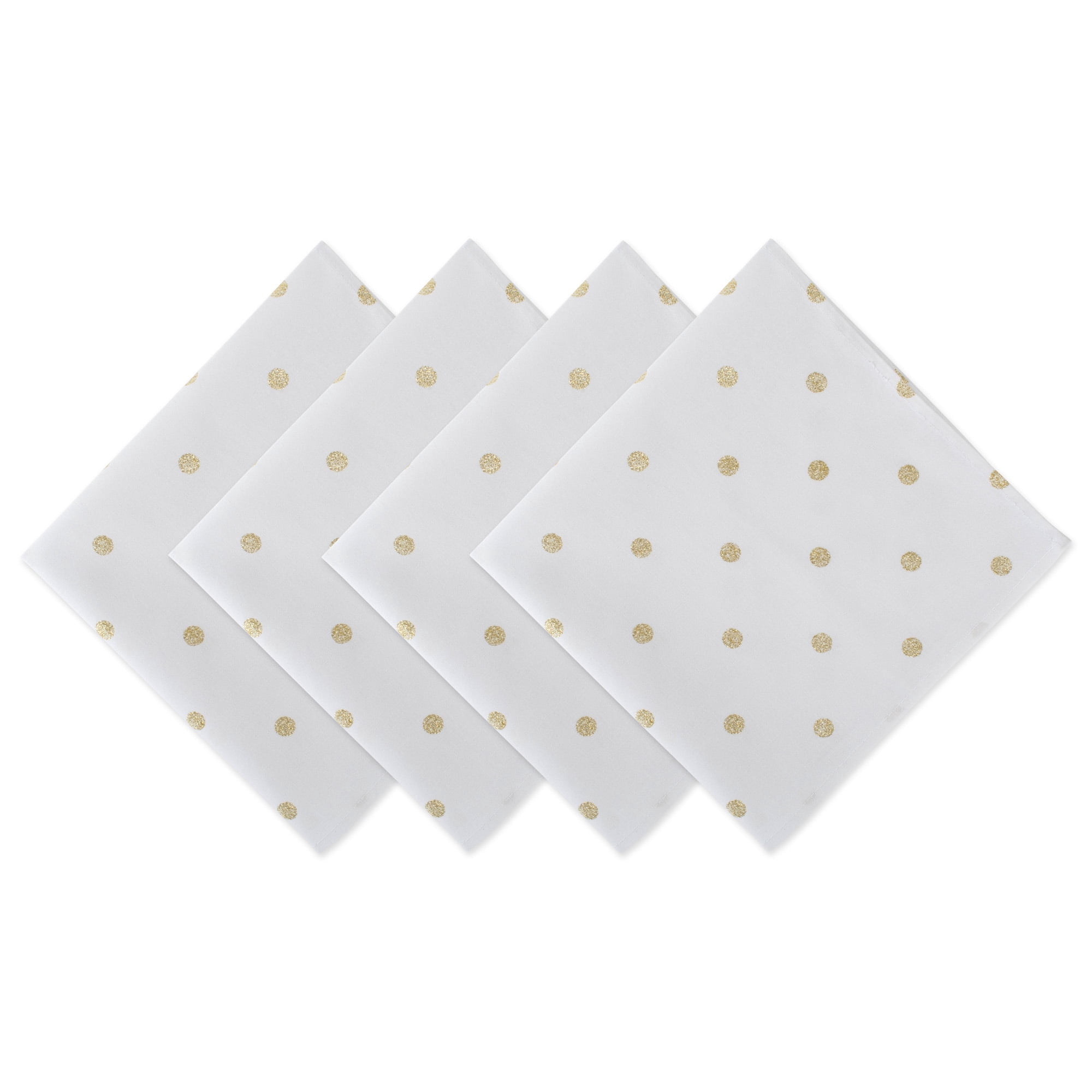 DII Wrinkle Resistant Polyester Napkins, 20x20 Inch, Pack Of 6 - Dark Green, Perfect For Thanksgiving, Parties, Weddings & Everyday