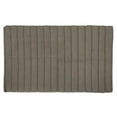 thumbnail image 1 of DII 24x17" Modern Cotton Ultra Soft Ribbed Chunky Bath Rug in Cool Gray, 1 of 6