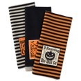 thumbnail image 1 of DII, 3 Pack, Halloween Haunting Dish Towels, Stripes, 1 of 11