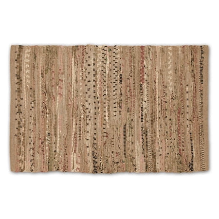 DII Multi Taupe Rag Rug