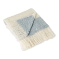 thumbnail image 1 of Rugby Stripe Acrylic Throw Blue, 1 of 3
