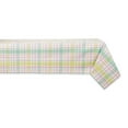 thumbnail image 1 of DII 60x84" Modern Cotton Spring Plaid Tablecloth in Multi-Color, 1 of 3