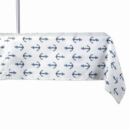 DII Anchors Print Outdoor Tablecloth With Zipper 60x120
