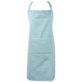 thumbnail image 1 of DII Aqua Solid Chambray Chef Apron, 1 of 7