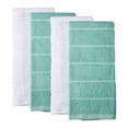 thumbnail image 1 of DII Assorted Aqua Basic Chef Terry Dishtowel (Set of 4), 1 of 4