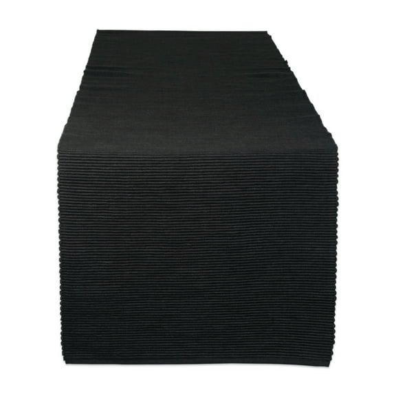 DII Black Table Runner 13x72, 13x72"