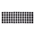 thumbnail image 1 of Black & White Buffalo Check Rag Rug 2ft 3inx6ft, 1 of 2