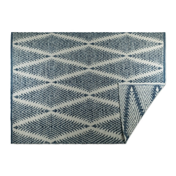 DII Blue Diamond Hand-Loomed Rug