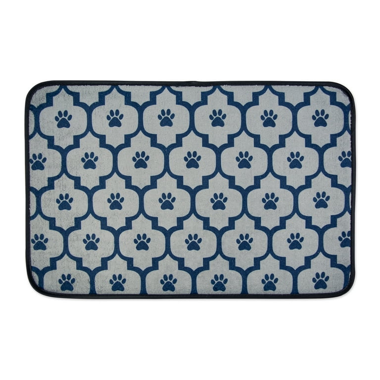 Machine washable dog food mat sales