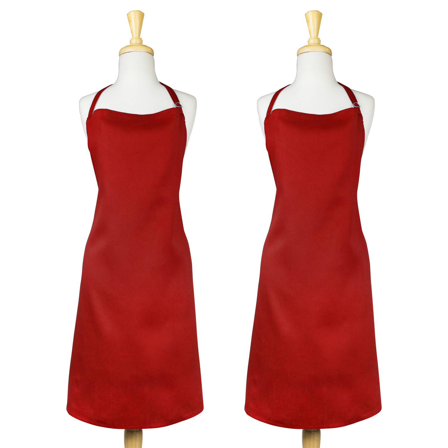 DII Bulk Kitchen Apron Set, Set of 2, 33"x28", 100 Cotton, Multiple