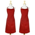 DII Bulk Kitchen Apron Set, Set of 2, 33"x28", 100 Cotton, Multiple