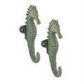 thumbnail image 1 of DII Cast Iron Collection Decorative Wall Hook Set, Seahorse Hook, 2 Count, 1 of 3