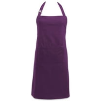 DII Chino Chef Kitchen Apron, 32"x28", 100% Cotton, Multiple Colors