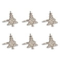 thumbnail image 1 of DII Christmas Tree Napkin Ring (Set of 6), 1 of 6