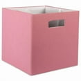 thumbnail image 1 of DII Collapsible Polyester Storage Cube, Solid, Large Square, 13x13x13", Rose, 1 of 9