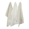 thumbnail image 1 of DII Cotton Assorted Winter Sparkle Embellished Dishtowels in White (Set of 3), 1 of 6