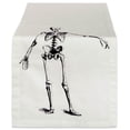thumbnail image 1 of DII Cotton Table Runner Skeleton Print 14x72",, 1 of 6