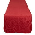 thumbnail image 1 of Cranberry Quilted Farmhouse Table Runner, 1 of 3