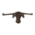 thumbnail image 1 of DII Decorative Cast Iron Wall Hook Collection, Cattle, 1 of 3