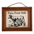 thumbnail image 1 of DII Farmhouse Wall Art Sign, Fresh Milk, 1 of 4