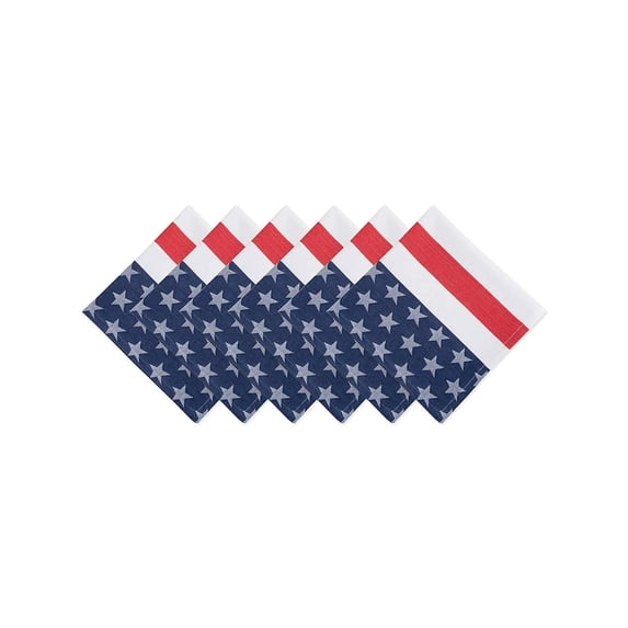 DII French Blue Fields Of Diamond Throw