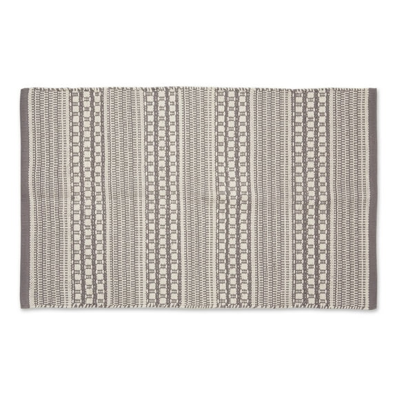 DII Modern Dobby Stripe Area Rug, 24x36"