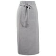 thumbnail image 1 of DII Modern Style 100 Percent Cotton Solid Chambray Bistro Apron in Gray, 1 of 8