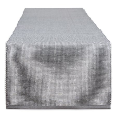 DII 2-Tone Ribbed Table Runner 13x72"