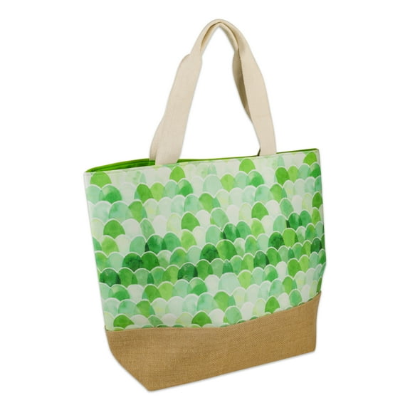 DII Green Mermaid Jute Bag