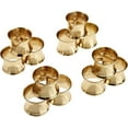 thumbnail image 1 of DII Hammered Gold Napkin Ring (Set of 12), 1 of 3