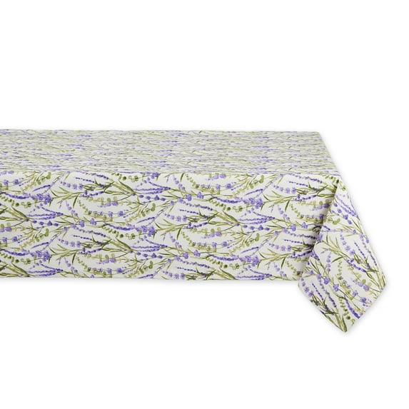 DII Lavender Fields Printed Tablecloth