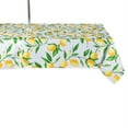 thumbnail image 1 of DII Lemon Bliss Print Outdoor Tablecloth With Zipper 60x84, 1 of 3
