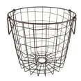 thumbnail image 1 of DII Metal Wire Mesh Stackable Utility Storage Bin, Small Round, 12x12x10", Bronze, 1 of 5