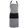 thumbnail image 1 of DII Black & White Triangle Chef Apron, 1 of 5