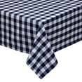 thumbnail image 1 of DII Modern Checkerboard 52" x 52" Cotton Tablecloth, 1 of 2