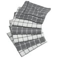 thumbnail image 1 of DII Modern Cotton Combo Windowpane Dishcloths in Gray (Set of 6), 1 of 12