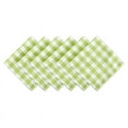 thumbnail image 1 of Napkin Green Apple-White Check (Set of 6), 1 of 3